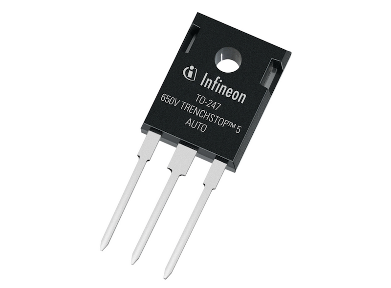 Infineon's latest 650V IGBTs offer high efficiency for fast switching in electric and hybrid vehicles